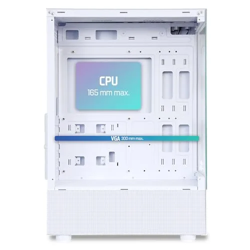 Boîtier PC Gamer - SPIRIT OF GAMER - SPECTRA ARTIC - RGB - 3 Ventilateurs 120 mm - Compatible ATX/mATX - vue 4