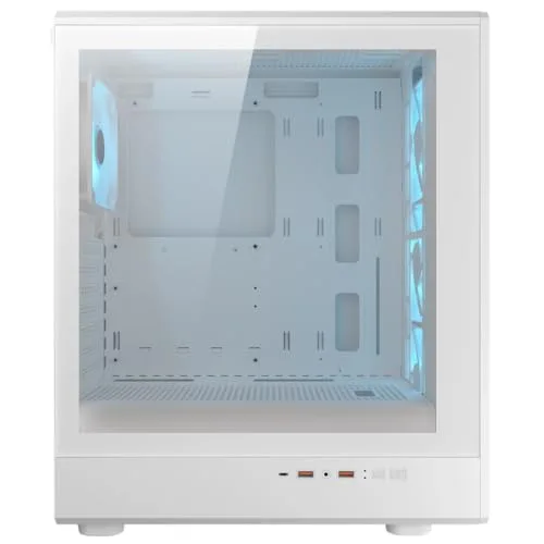 Boitier PC Gaming - COUGAR - AIRFACE PURE PRO - Blanc - 4 Ventilateurs ARGB - USB-C 3.2 Gen2 - vue 8