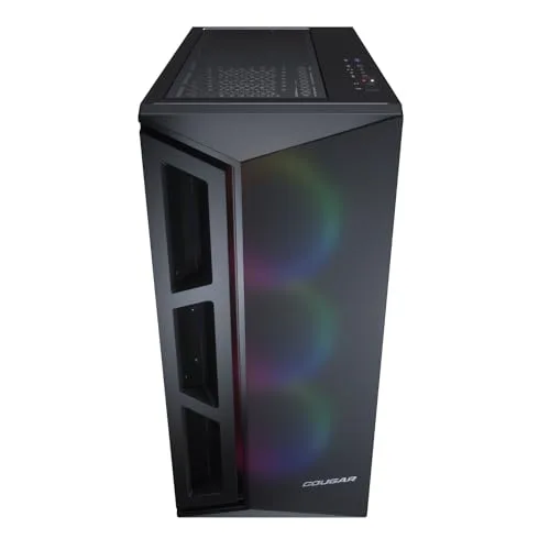 Boitier PC Gaming - Cougar Gaming - DARKBLADER X5 RGB - Refroidissement dair - Éclairage RVB - 3 ventilateurs ARGB VK120 - vue 3