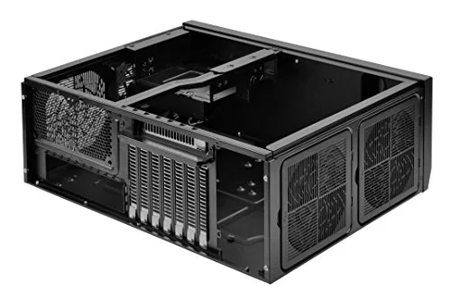 Boîtier PC HTPC ATX SILVERSTONE SST-GD09B - Haute performance du flux dair silencieux - Noir - vue 2