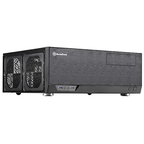 Boîtier PC HTPC ATX SILVERSTONE SST-GD09B - Haute performance du flux dair silencieux - Noir - vue 8