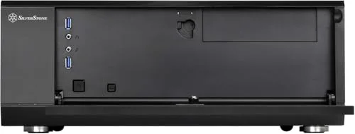 Boîtier PC HTPC ATX SilverStone SST-GD10B - Haute performance du flux dair silencieux - Noir - vue 4