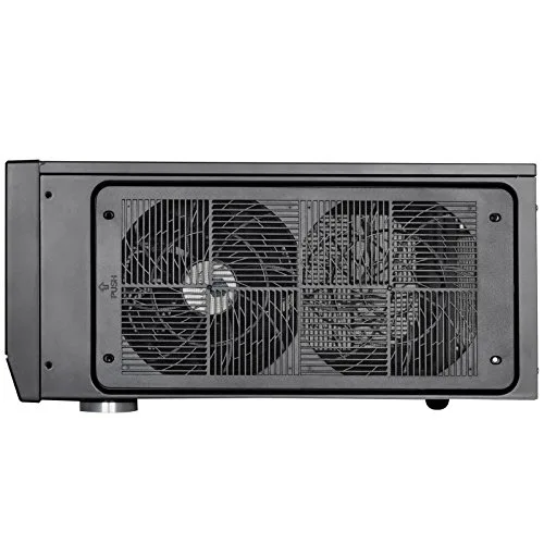 Boîtier PC HTPC - SILVERSTONE - SST-GD09B-C - Aluminium - 2 baies internes - 8 baies dextension - vue 7