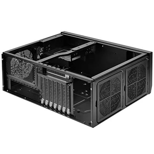 Boîtier PC HTPC - SILVERSTONE - SST-GD09B-C - Aluminium - 2 baies internes - 8 baies dextension - vue 8