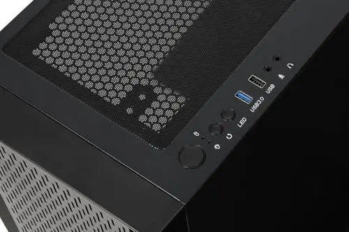 Boîtier PC - IBOX - Cetus 903 - Midi Tour Noir - Éclairage ARGB - Micro-ATX/Mini-ITX - GPU jusquà 290 mm - vue 9