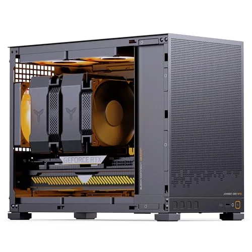 Boîtier PC - Jonsbo - D32 STD - Maille - Noir - Micro-ATX - Flux dair puissant - vue 2