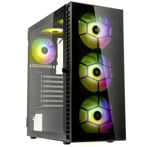 Kolink Observatory HF Glass ARGB Noir 6 ventilateurs préinstallés