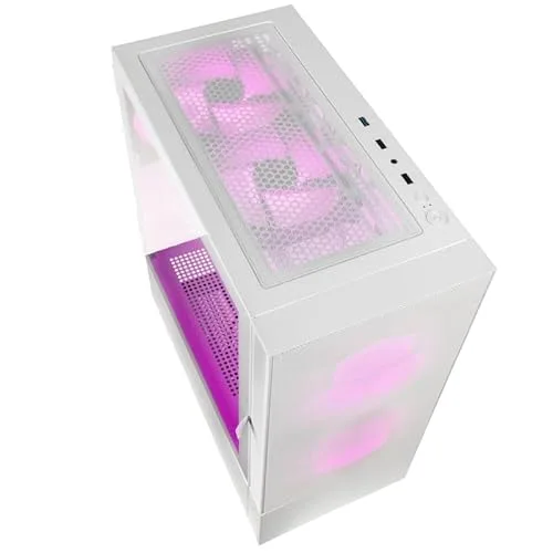 Boîtier PC - KOLINK - Observatory MX - E-ATX - 5 Ventilateurs ARGB - Blanc - vue 2