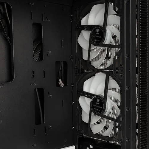 Boîtier PC - KOLINK - Observatory MX - E-ATX - 5 Ventilateurs ARGB - Noir/Blanc - vue 8