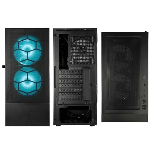 Boîtier PC - KOLINK - Observatory MX Mesh ARGB - Moyen Tour - Verre Trempé - Circulation dAir Optimale - vue 9