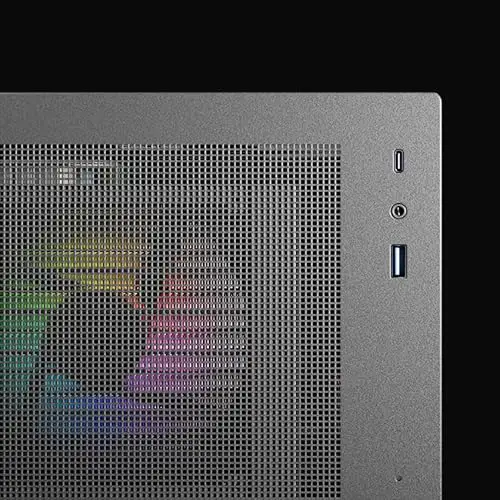 Boîtier PC LC-Power - Gaming 717B - Refroidissement optimisé - Connectique moderne - Noir - vue 3