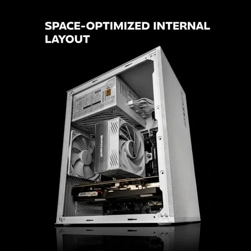 Boîtier PC - MARS GAMING - MC-MESHPRO - Mini-tour Micro-ATX - AirMesh Pro - Ventilateur 120 mm - vue 6