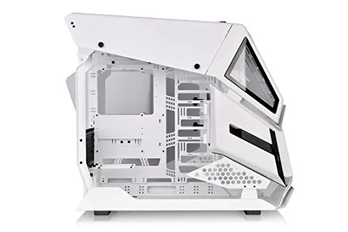 Boîtier PC Mid Tower - Thermaltake - AH T600 - Couleur Neige - Panneaux en verre trempé - Bouton futuriste - vue 3