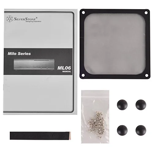 Boîtier PC Mini-ITX - SILVERSTONE - SST-ML06B - Aluminium - Acier - Noir - 80 mm - vue 9
