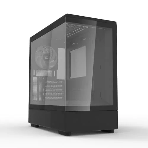 Boîtier PC Mini Tour sans alim - ZALMAN P10 (Noir) - Micro ATX/Mini-ITX - 1x120mm A-RGB - USB-C/3.0/HD Audio - Verre - vue 5