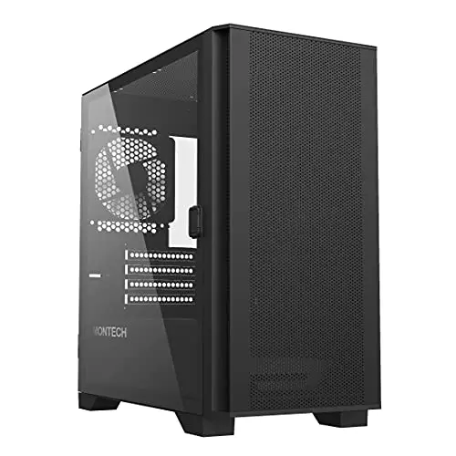 Boîtier PC - Montech - Air 100 - Mini Tour - Panneau Vitré - Connectiques USB 2.0/3.0 - vue 3