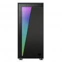 Boîtier PC Moyen Tour ATX - ITek - Vertibra V210 RGB - Panneau vitré - Couleur noire - Taille unique - vue 3
