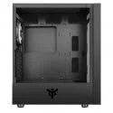 Boîtier PC Moyen Tour ATX - ITek - Vertibra V210 RGB - Panneau vitré - Couleur noire - Taille unique - vue 5