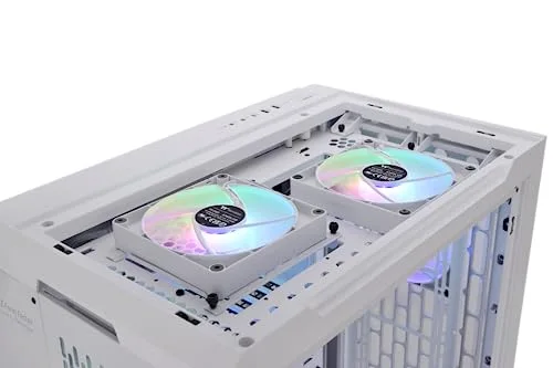 Boitier PC sans alimentation - THERMALTAKE CTE C700 TG ARGB Snow (Blanc) - GrandeTour - Format E-ATX - vue 5
