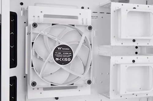 Boitier PC sans alimentation - THERMALTAKE CTE C700 TG ARGB Snow (Blanc) - GrandeTour - Format E-ATX - vue 7