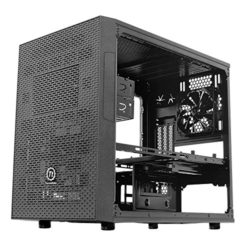 Boîtier PC - Thermaltake - Core X1 - Mini-ITX - 3 slots dextension - Ventilateurs 2x120mm - vue 2