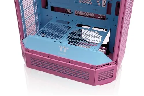 Boîtier PC - Thermaltake - The Tower 600 - Bubble Pink - 550x420x286.4 mm - Placement horizontal - vue 7