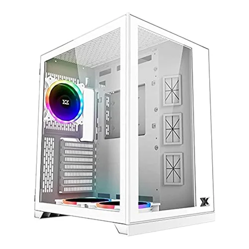 XIGMATEK Aquarius S Arctic Blanc ATX 3x120mm ARGB