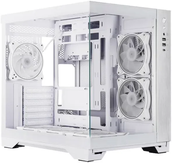 Chieftec GM-30W-TG-OP ATX mATX mITX White