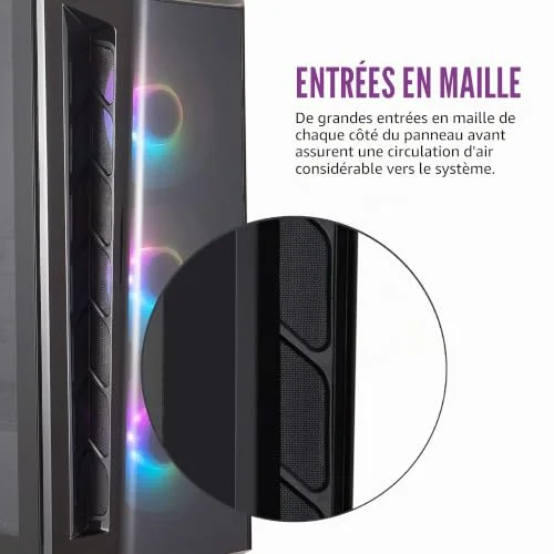 Cooler Master MasterBox MB520 ARGB ATX - vue 4