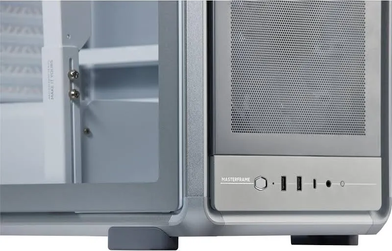 Cooler Master MasterFrame 500 Mesh mATX RGB - vue 3