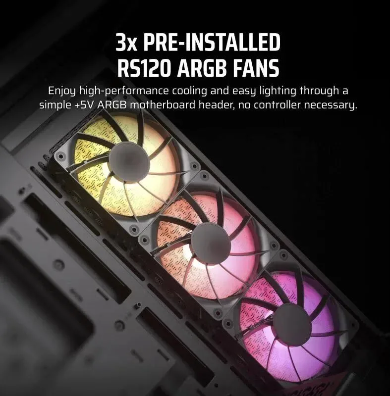 Corsair 3500X ATX RGB - vue 3