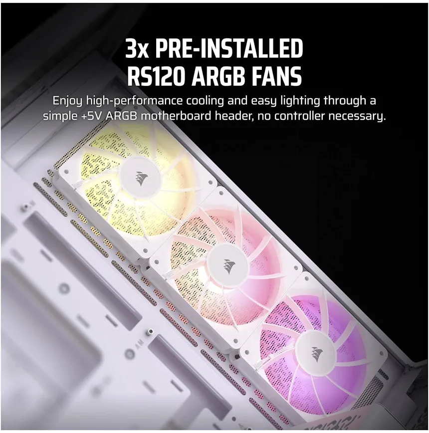 Corsair 3500X ATX RGB - vue 3