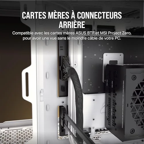 Corsair 6500D AIRFLOW ATX White - vue 6