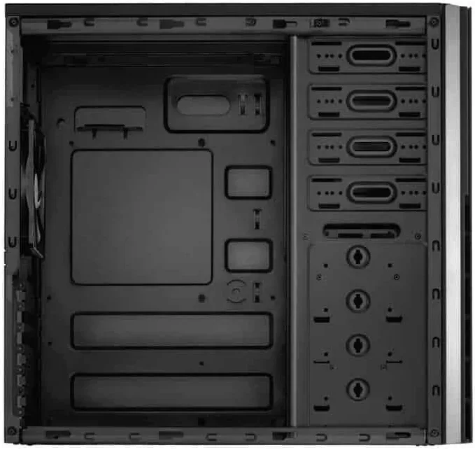 Corsair iCUE 4000D Airflow ATX RGB White - vue 4