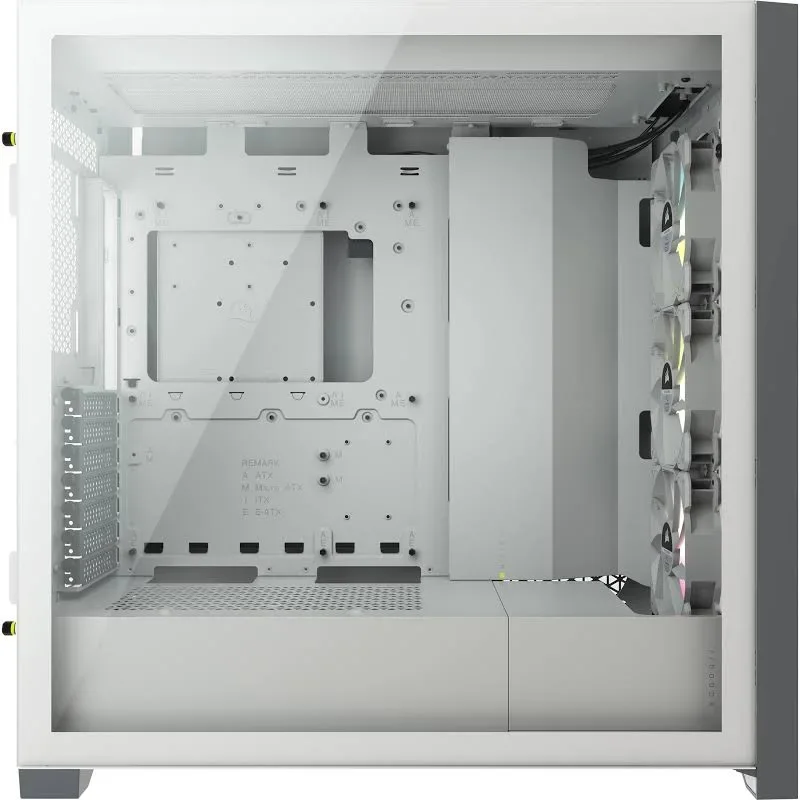 Corsair iCUE 5000X RGB ATX White - vue 3