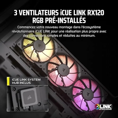 Corsair iCUE LINK 3500X mATX RGB - vue 5