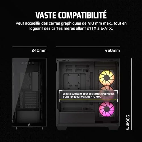 Corsair iCUE LINK 3500X mATX RGB - vue 9