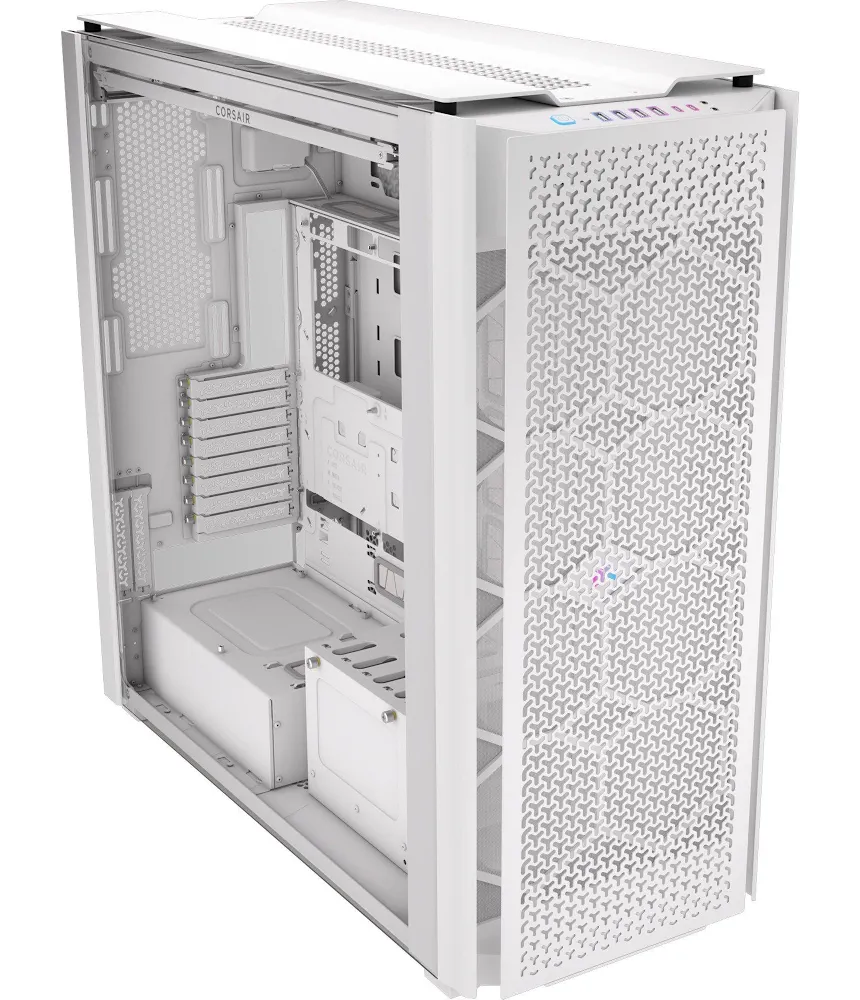 Corsair iCUE LINK 9000D RGB ATX White - vue 2