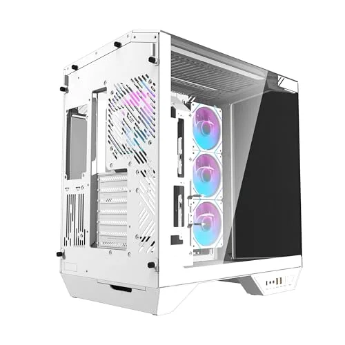 darkFlash DY470 White ATX RGB - vue 6
