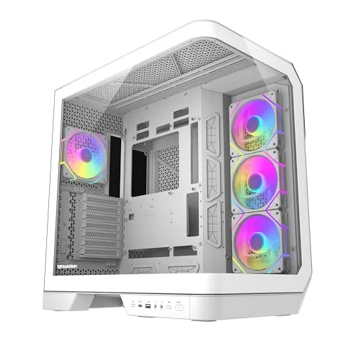 darkFlash DY570 White ATX RGB