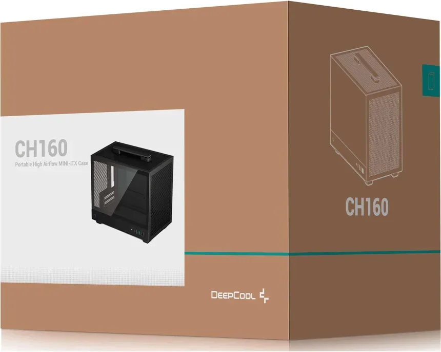 Deepcool CH160 mATX - vue 2