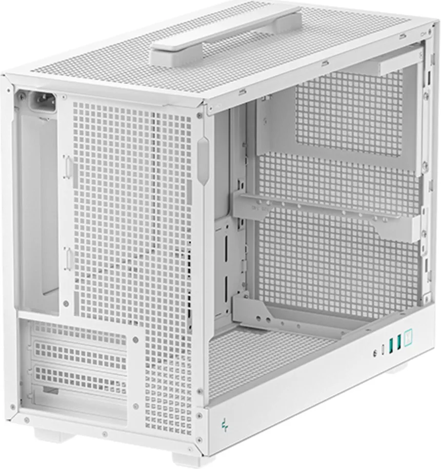 DeepCool CH160 Plus White mATX - vue 4