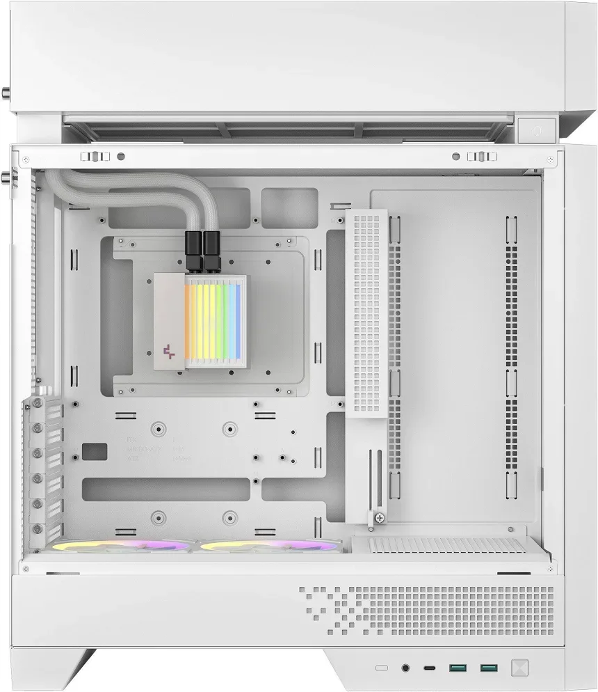 DeepCool CL6600 WH mATX White - vue 4