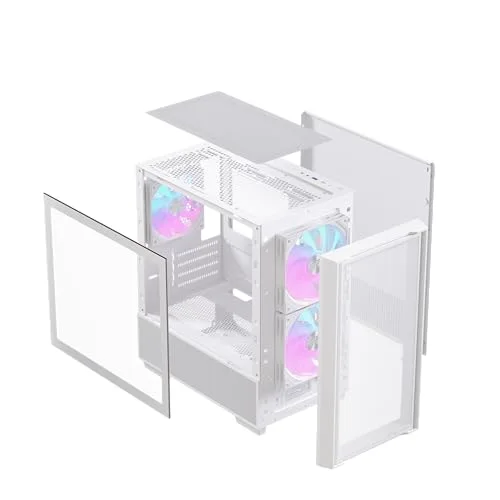Einarex PULSE PM150 mATX RGB White - vue 9