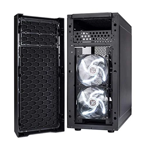 FRACTAL DESIGN BOITIER PC Focus G - Moyen Tour - Noir - Verre trempé - Format ATX (FD-CA-FOCUS-BK-W) - vue 7