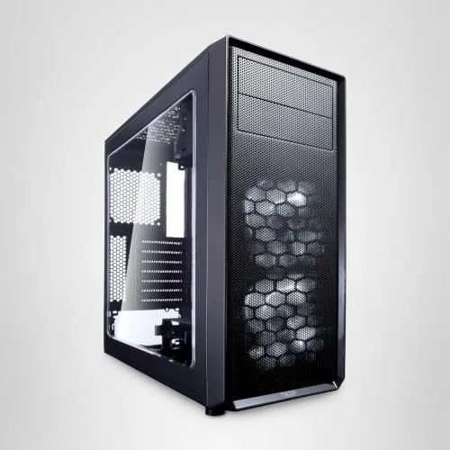 FRACTAL DESIGN BOITIER PC Focus G - Moyen Tour - Noir - Verre trempé - Format ATX (FD-CA-FOCUS-BK-W) - vue 9