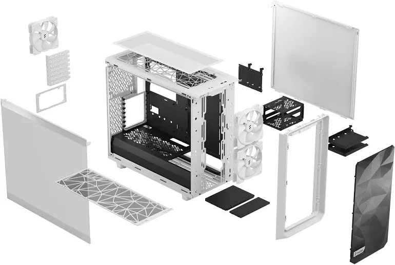 Fractal Design Meshify 2 Lite mATX - vue 3