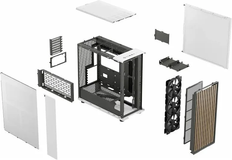 Fractal Design North XL ATX White - vue 4