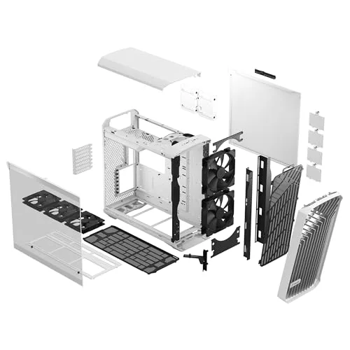 Fractal Design Torrent White ATX RGB - vue 4