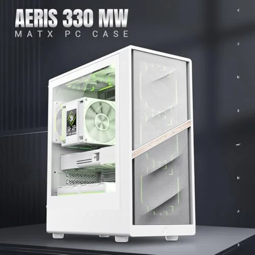 GameMax AERIS 330 MW mATX RGB - vue 2